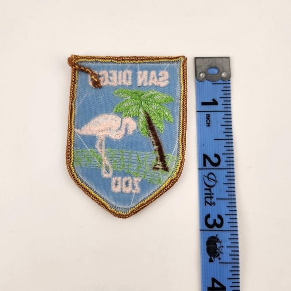Vintage San Diego Zoo Iron-On Patch - Picture 3 of 3
